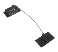 COLLBATH Cierres de Seguridad Infantiles para Ventanas y Frigoríficos Autoadhesivos Ajustables de Alambre de Hierro Color Negro Pack de 2 Unidades Protección para Hogares y Armarios