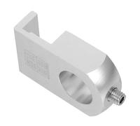 COLLBATH Clip de tubería de Agua Soporte de tubería de Agua Abrazaderas de Manguera Soporte de Manguera de filtración de Acuario Clips de Agua Superiores aleación de Aluminio Silver