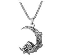COLLBATH Collar De Punk Gargantilla De Luna Joyería De Moda Para Mujeres Sorpresa Para Bodas Cumpleaños