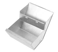 COLLBATH Comedero De Alimentos para Pequeños Animales Dispensador De Pienso para Conejos y Hámsters Caja De Alimentación De Diseño Práctico y Compacto para Mantener Limpia y Ordenada