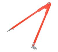 COLLBATH Compás Grande para Carpintería de Plástico Regla Circular de Dibujo de 40X150 CM Herramienta Precisa para Marcar y Trazar Círculos Trabajos de Carpintería y Dibujo Profesional