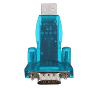 COLLBATH Convertidor USB a Rs232, Cable Serial de 9 Pines Azul | Plástico, Bloqueo Tornillo, Amplia Compatibilidad, Conexión Segura para Terminales Pos y Routers