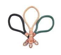 COLLBATH Correa de Muñeca para Cámara Ligera de Algodón y Cuero Pu, Pulsera Tejida a Mano Adecuado para Entusiastas Fotografía y Obsequio Especial