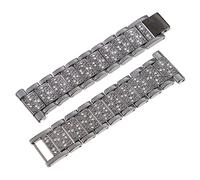 COLLBATH correa de reloj Huami diamante de imitación pulsera para hombre correa de reloj de liberación rápida reloj de pulsera muñequera banda de reloj de mujer correa de repuesto Metal