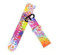 COLLBATH Correa de Silicona Colorida para Mi Watch Pulsera Resistente y Cómoda con Estampado Creativo Fácil de Instalar para Uso Diario y Eventos