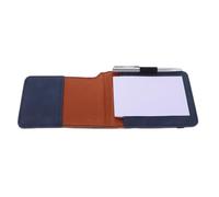 COLLBATH Cuaderno de Golf Portátil para Puntuaciones Precisas con Soporte para Bolígrafo, Material PU y Papel, Adecuado para Deportes al Aire Libre y Amantes del Golf