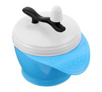 COLLBATH Cuencos para Mezclar Colores de Cabello 1 Unidad Tamaño Mediano con Agitador Manual Herramienta para Teñir Profesional para Uso en Salones de Belleza y Bricolaje Azul