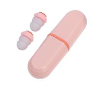 COLLBATH de Silicona para Los para Dormir con Reducción de Ruido Cómodos Y Reutilizables 10 Almohadillas Incluidas Caja Rosa