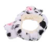 COLLBATH Diadema Dálmata Elástica para Mujeres Orejas de Perro Dálmata Accesorio de Aro Cabello para Spa Lavado de Cara y Maquillaje