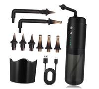 COLLBATH Dispositivo De Lavado De Oídos Inteligente Máquina Limpiadora De Oídos Segura Para Eliminación De Cerumen Eléctrica Kit De Limpieza De Oídos Boquillas Múltiples