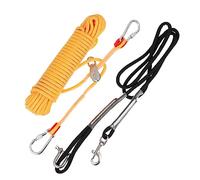 COLLBATH Equipo De Acampada Correa Perros Cadena Resistente Cable para Cachorros Diseño Hermoso y Práctico