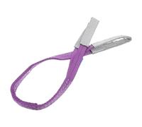 COLLBATH Eslinga de Cinta Plana de Poliéster 1 Tonelada 1 Metro Protección Extremos para Elevación Industrial Correa Flexible y Resistente para Grúas y Cargas Color Color Aleatorio