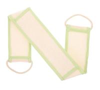 COLLBATH Estropajo de Espalda para Ducha Correa Esponja Vegetal de Lufa Natural Exfoliante para Hombres Limpieza Corporal y Profunda Accesorio Baño Verde Borde Uso Ducha y Baño