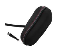 COLLBATH Estuche para guardar maquinillas de afeitar apta para afeitadora eléctrica bolsa negra con protección antipresión para viajes y uso diario