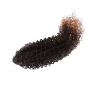 COLLBATH Extensión de Cabello Rizado Postizo Sintético con Cordón para Fiesta Coleta Postiza de Mujer Material