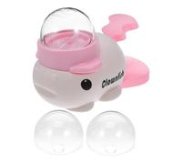 COLLBATH Extractor De Alimentos para Perros Juguete De Comida con Forma De Ballena Dispensador Interactivo con Botón Giratorio para Entrenamiento