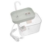 COLLBATH Fuente De Agua Automática para Bebedero Inteligente para y Gatos Diseño Estable y Gran Capacidad Llenado y para y