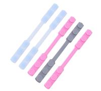 COLLBATH Gancho para Ajustable 5 Piezas, Silicona Antideslizante, Reutilizable, Compatible Mayoría de Orejeras, Alivio para Orejas, Uso en Salud y Hogar, Protección Cómoda Color Aleatorio