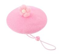 COLLBATH Gorro De Lana para Mascotas Decoración para Gatos y Perros Pequeños Diseño De Lana y Fieltro Acogedor y Cómodo