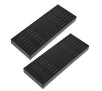 COLLBATH Humidificador para Humidor de Cigarros 2 Unidades Negro Rectangular Grande 16,6 X 6,6 Cm Sistema de Control de Humedad Caja de Frescura para Almacenamiento y Conservación