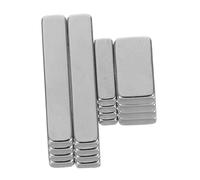 COLLBATH Imanes Magnéticos en Color Plata para Uñas Set de 4 Efecto Ojo de Gato Material Magnético para Manicura y Nail Art Profesional