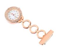 COLLBATH Innovador Reloj de Moderno Reloj Cuadrado para Mujeres Relojes de Bolsillo para Estudiantes con Cierre de Clip Resistente Y Práctico