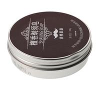 COLLBATH Jabón de Afeitar para Hombres en Barra Multifuncional Bálsamo Nutritivo y Humectante Color Café Adecuado para Cuidado de Barbas y Cortes de Cabello