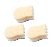 COLLBATH Juego De 3 Cepillos De Esponja De Baño Para Niños Estropajos De Baño Para Bebés Para Niños Y Niñas Esponjas Con Forma De Dibujos Animados Para La Limpieza Corporal Del Baby Shower