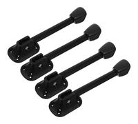 COLLBATH Juego de 4 Patas Plegables de Hierro para Muebles Altura 150 MM Patas para Mesa de Comedor Escritorio y Cómoda Accesorios Resistentes para Reparación y Fabricación de Muebles