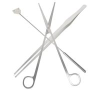 COLLBATH Kit Completo De Herramientas para Plantas De Agua Cortadoras De Césped Recortadora Manual Herramientas De Acuario Raspador De Metal