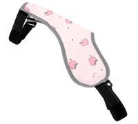 COLLBATH Kit De Acondicionador para Cachorros De Perro Salchicha Ropa para Perros Delantales Decorativos para La Barriga Traje Protector para La Barriga Disfraz De Poliéster Rosa