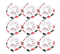 COLLBATH Kit de Tubos Termorretráctiles Eléctricos 560 Piezas Rojo y Negro con Aislamiento Duradero Tubos de PE para Cables Protección Resistente para Uso Industrial Automotriz y