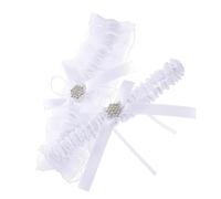 COLLBATH Ligas De Encaje Para Novias Y Bodas Delicadas Ligas Para Mujeres Conjunto De Banda Elástica Para Para Bodas Bailes De Graduación Fiestas De Compromiso