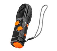 COLLBATH Linternas De Emergencia con Manivela Linterna LED Recargable por Radio Cargador De Teléfono Celular para Equipo De Supervivencia Deportes Al Aire Camping Senderismo Mochila