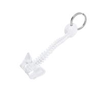 COLLBATH Llavero De Simulación Columna Vertebral Plástico Seguro Colgante Decorativo Para Mujer Uso Diario Bolsos y Llaves Diseño Anatómico Pequeño 15 Cm