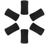 COLLBATH Manga para máquina de entrenamiento abdominal con almohadillas de espuma para gimnasio, paquete de 6 piezas, ajuste seguro para ejercicios de piernas