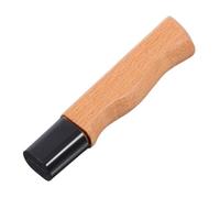 COLLBATH Mango de Repuesto para Cuchillo de Cocina y Chef Negro, Madera de Haya Maciza, Diseño Artesanal, Accesorio para Bricolaje Gastronómico, Juego de 2 Piezas, Uso Profesional