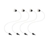 COLLBATH Manguera Flexible para Máquina Selladora al Vacío 4 Unidades Tubo de Aire para Conservación de Alimentos Conexión para Envasado Doméstico y Comercial