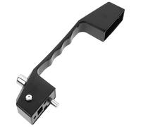 COLLBATH Manilla de Ventana Antirrobo Negra Manilla Corredera de Plástico para Ventana de Balcón y Cristal Repuesto Práctico y Resistente Deslizantes