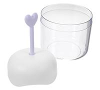 COLLBATH Máquina de Espuma Facial Transparente Azul Espumador Manual Compacto para Gel Limpiador y Champú Herramienta Rápida para Burbujas Densas Adecuado para Limpieza Profunda y Uso