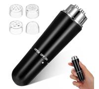 COLLBATH Masajeador Facial Eléctrico Negro con Platinado Dispositivo Portátil para Limpieza Profunda Hidratación y Rejuvenecimiento de Casa