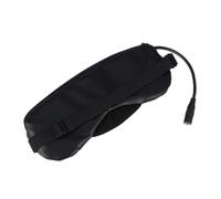 COLLBATH Máscara Antifaz Terapéutico Portátil de Vapor para USB Recargable para Ojos Antifaz Gris sin Aroma de Cuero Aliviar Fatiga Ocular y Relajación Dormir en Casa, Viaje y Oficina