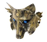 COLLBATH Máscara De Matar a Hombres Máscara De Media Cara De Halloween Máscaras De Disfraces De Animales Accesorio De Cosplay Máscara De Máscara De Mascarada De Polivinilo