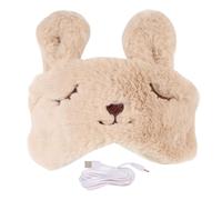 COLLBATH Máscara Ojos Usb Almohadilla De Vapor Ojos Visera Decorativa Recargable Antifaz Para Dormir Para Viaje Hogar
