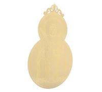 COLLBATH Metal Tai Card Delicate Chinese Auspicious Amulet For Luck and Protection Portable For Wallet Purse