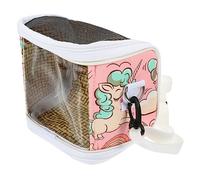 COLLBATH Mochila para Mascotas De Viaje Bolsa De Transporte para Animales Pequeños Bolsa para Ratas para Paseos Hámsters o Conejillos De Indias Fabricada Material Transpirable
