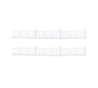 COLLBATH Modelo de Valla de Jardín de Decoración de Mesa de Arena Cerco de Abs para Patios y Jardines Accesorio Duradero para Mini Paisajismo DIY