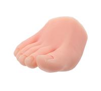 COLLBATH Modelo Silicona Realista para Práctica Uñas Derecho Reutilizable para Manicura y Pedicura Herramienta Entrenamiento Profesional Superficie Suave para Aplicación de Tips