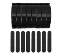 COLLBATH Moldeador de ala de Gorra de Béisbol de Plástico con Adhesivos para Doblado Fácil, Accesorio Negro para Sombreros y Decoración Verano en Casa o Viaje