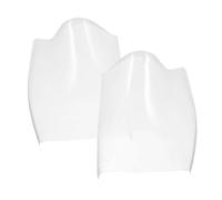 COLLBATH Moldeadores Transparentes para Zapatos de Expandidores Antiarrugas Soporte Moldeador para Tacones Medios Accesorio Práctico para Conservar Forma y Evitar Deformaciones Unisex